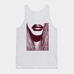 Typography Beautiful Popart Trippy Women Tank Top